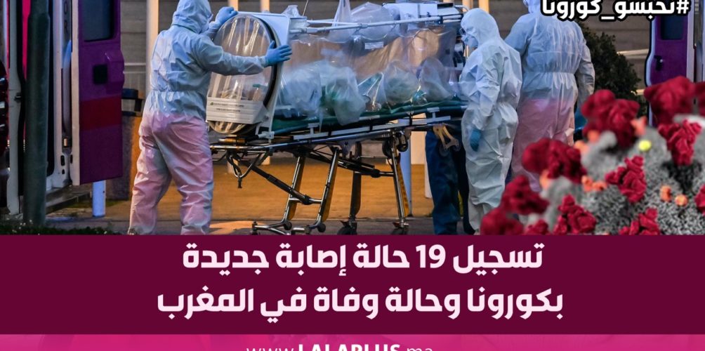 قبل انتهاء اليوم.. تسجيل 19 حالة إصابة جديدة بكورونا وحالة وفاة في المغرب