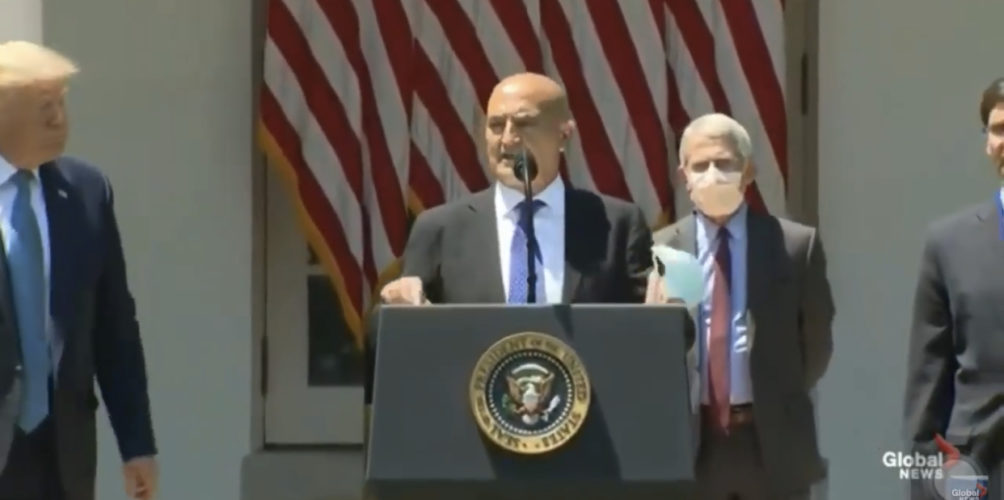 منصف السلاوي: شرف عظيم لي أن أحظى بفرصة لخدمة أمريكا والعالم… ومتفائل بإيجاد لقاح بحلول نهاية 2020