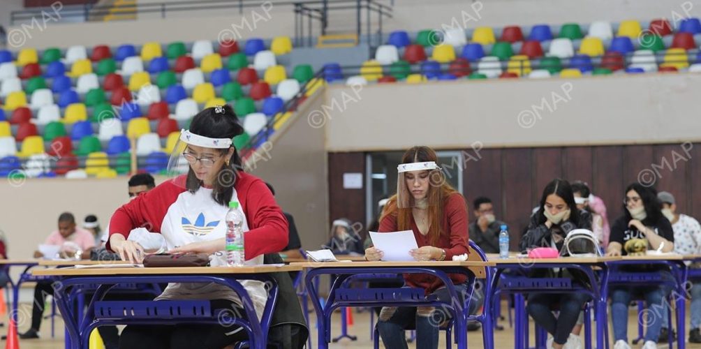 انطلقت صباح اليوم.. امتحانات الباكالوريا في زمن الجائحة (صور)