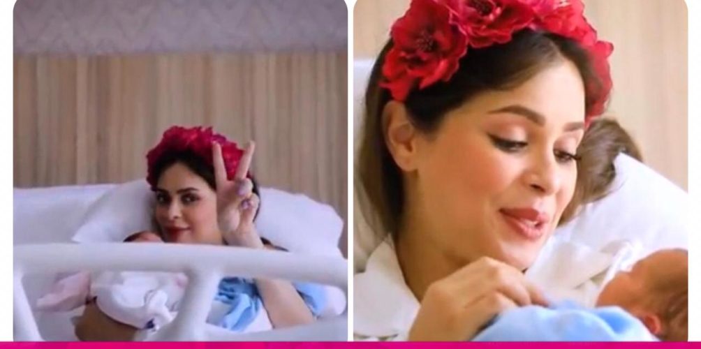 نايل ونليا.. صفاء حبيركو تُرزق بتوأم (فيديو)