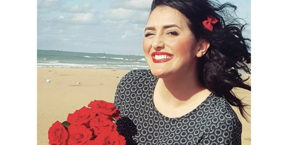 اختارت لها اسم &laquo;&nbsp;فنة&nbsp;&raquo;.. نرجس الحلاق تنجب مولودتها الأولى في كندا (صورة)