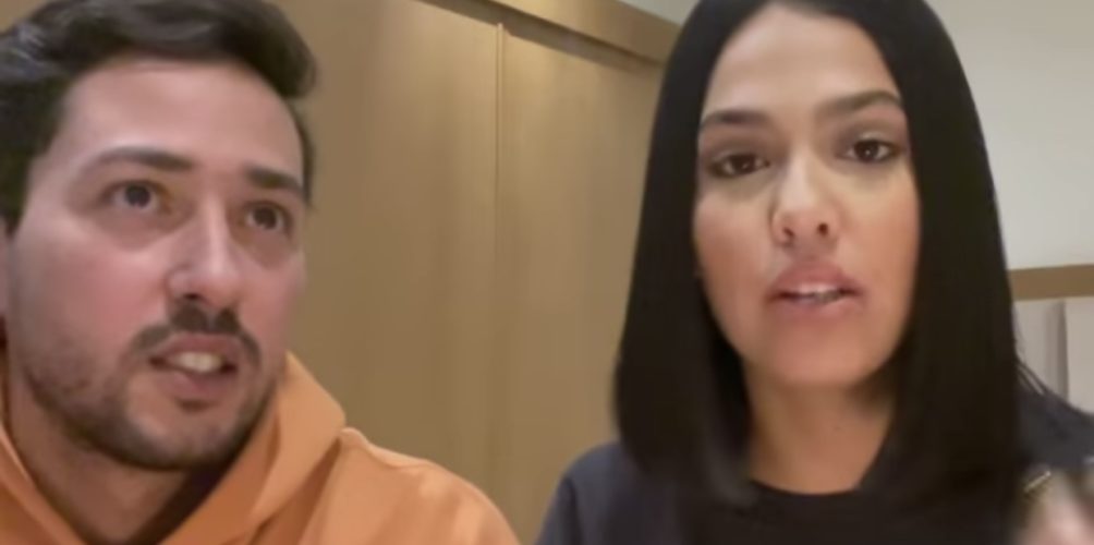 على خطى مشاهير عالميين.. منال بنشليخة وزوجها يطلقان علامة تجارية لبيع الملابس الجاهزة (فيديو)