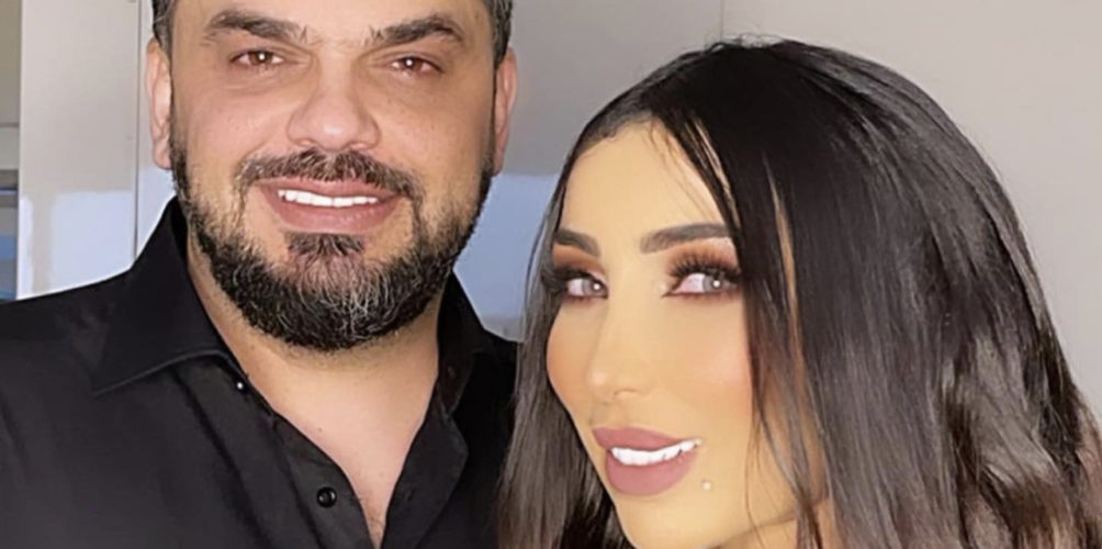 في عيد ميلاده.. رسالة رومانسية من دنيا بطمة إلى زوجها