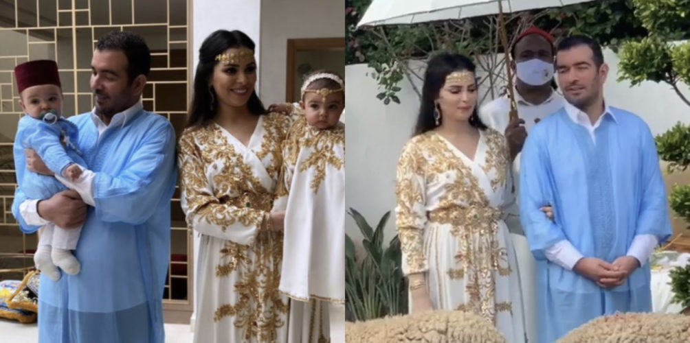 بسبب طريقة احتفالهما بعقيقة توأمهما.. انتقادات لاذعة تطال صفاء حبيركو وزوجها (صور)