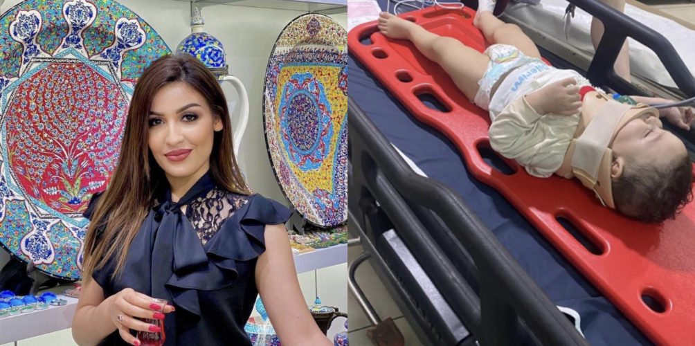 طلبت الدعاء له.. اليويتوبر ماجدة تعلن سقوط ابنها من شرفة المنزل في تركيا