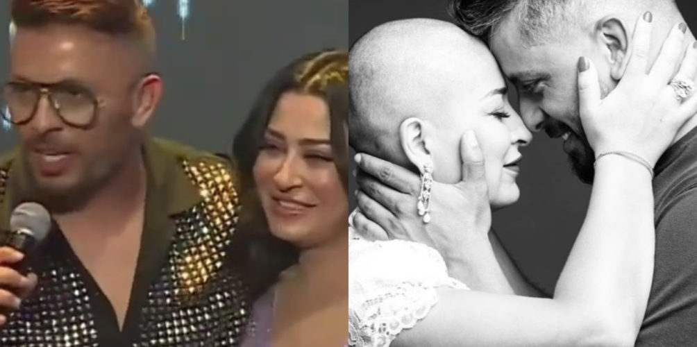 وصفه بـ&nbsp;&raquo;أفضل خبر سمعه في حياته&nbsp;&raquo;.. حاتم عمور يعلن شفاء زوجته من السرطان