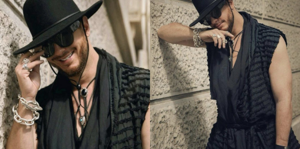 بإطلالة فريدة.. سعد لمجرد يخطف الأنظار في عرض أزياء في باريس