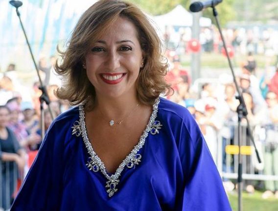 « من كندا.. هدى الريحاني تشارك في العمل المسرحي »أنا المنتج