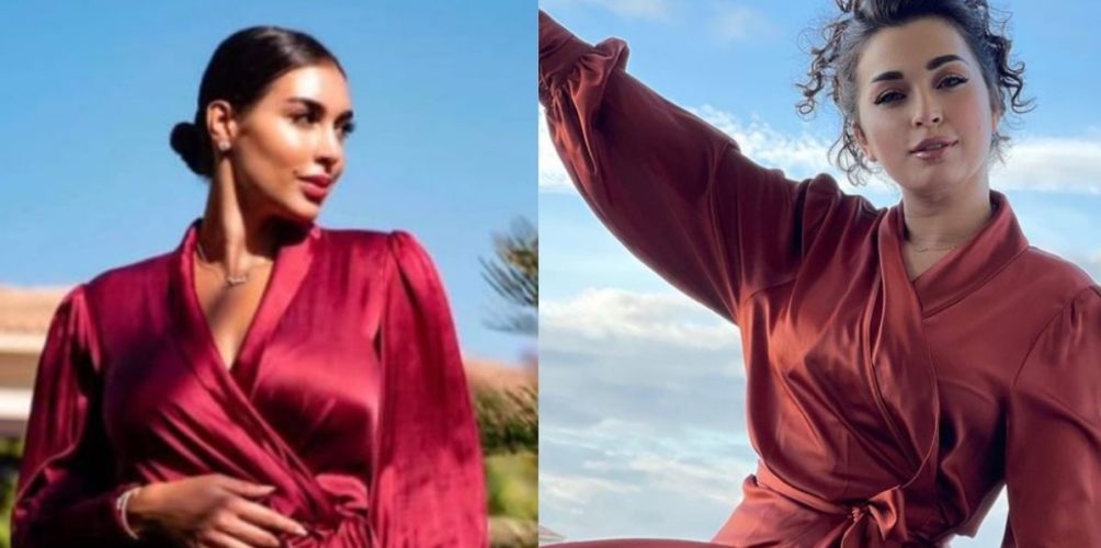 بعد ظهورهما بنفس الإطلالة.. الممثلة فرح الفاسي تتألق على المصرية ياسمين صبري