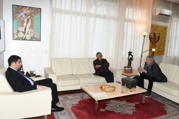 بعد جدل الحكم عليهم بالإفراغ.. وزير الثقافة يستقبل الإخوان ميگري