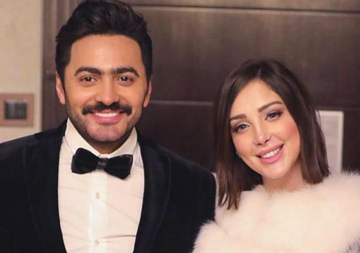 « رمضان كريم ».. أول أغنية تجمع تامر حسني بأطفاله