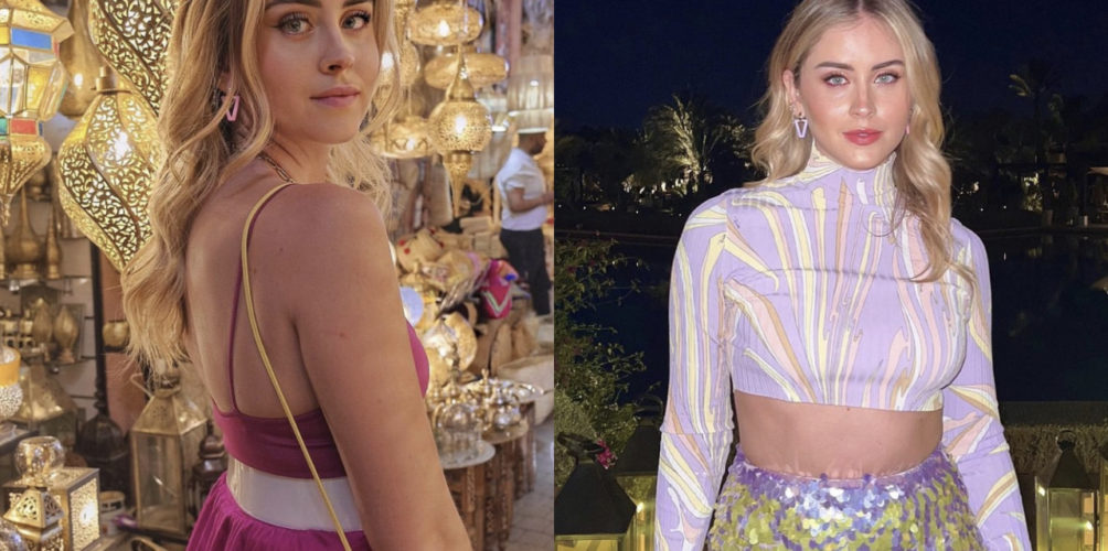 أشهر المؤثرات الإيطاليات.. فالنتينا فيراني تزور المغرب وتبدي إعجابها بمراكش (صور)