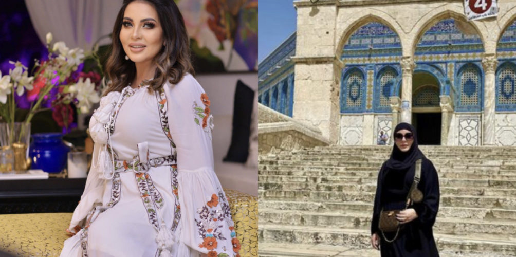 من المسجد الأقصى.. فاطمة الزهراء العروسي تطل على جمهورها في رمضان (صورة)