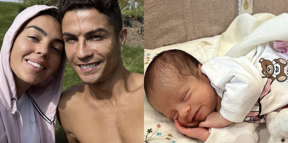 حظيت بأزيد من 4 ملايين لايك.. أول صورة لابنة رونالدو وجورجينا حديثة الولادة تشعل مواقع التواصل الاجتماعي (صور)