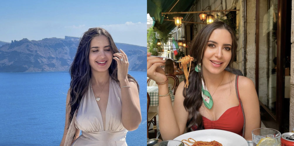 بعد إيطاليا.. جيهان كيداري تستمتع بعطلتها في اليونان (صور)