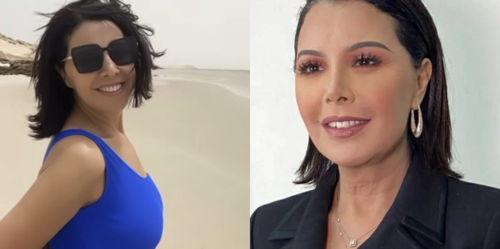 كأنها في العشرينات.. منى فتو تلفت الأنظار برشاقتها (صور)