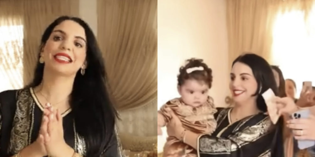 جابت ليهم الجديد.. اليوتيوبر أسماء بيوتي تحتفل بثقب أذني ابنتها وتتعرض للانتقاد (فيديو)