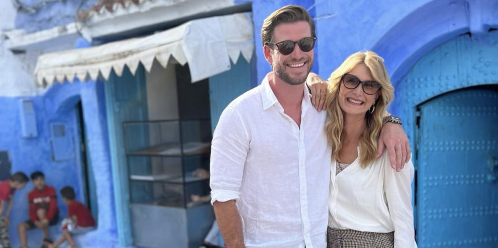 لتصوير فيلم رومانسي سيعرض على « نيتفليكس ».. النجمان العالميان ليام هيمسورث ولورا ديرين في شفشاون (صورة)