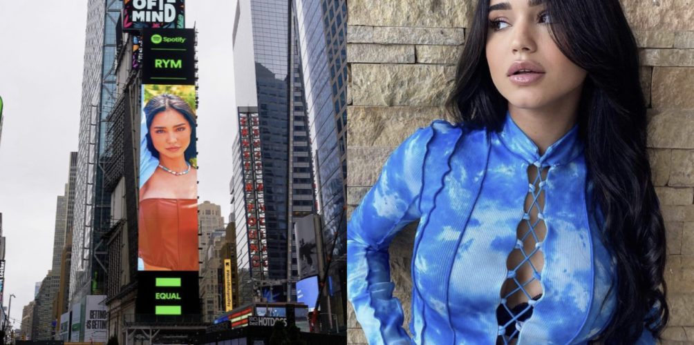 من البيضاء إلى أمريكا.. ريم فكري على أكبر شاشات « تايمز سكوير » في نيويورك