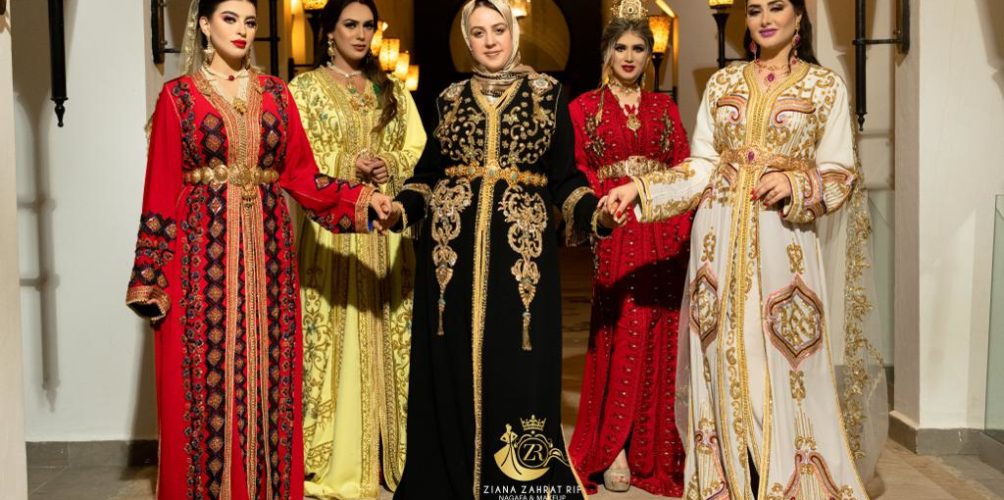 أزياء تقليدية خاصة بالعروس.. إبتسام لمشاري تكشف عن أحدث تشكيلتها لعام 2022 (صور)