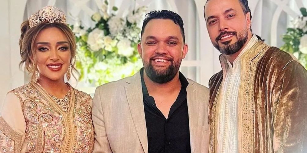 بالصور.. حفل زفاف عبد الفتاح الجريني وجميلة البدوي