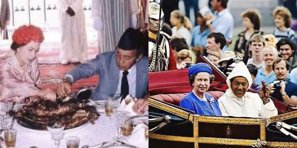 استضافها جلالة الملك الحسن الثاني في الرباط عام 1980.. محطات مهمة في حياة الملكة الراحلة إليزابيث