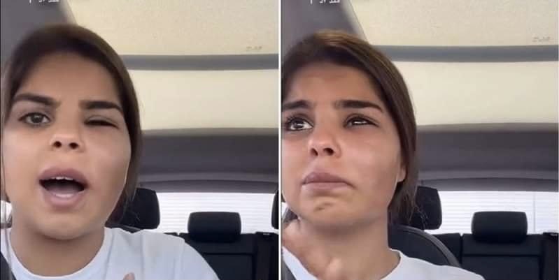 نتيجة حقن الفيلر.. انهيار بلوغر بعد تشوه وجهها (فيديو)