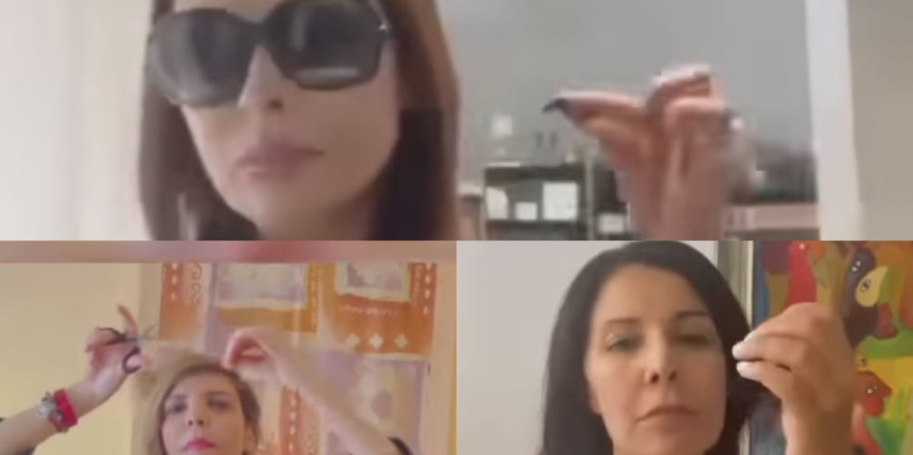 في اليوم الوطني لحقوق النساء.. مغربيات يطلقن حملة « حقوقنا » ويقصصن خصلات من شعرهن (فيديو)