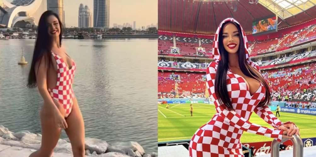 قد تواجه السجن.. ملكة جمال كرواتيا تثير الجدل في قطر بإطلالاتها الجريئة (صور)