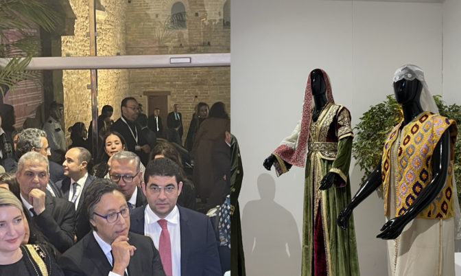 بحضور عدد من سفراء الدول الأعضاء باليونيسكو.. افتتاح معرض القفطان المغربي في الرباط (صور)