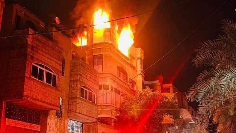 معظمهم أطفال.. وفاة 21 فلسطينيا إثر حريق مأساوي