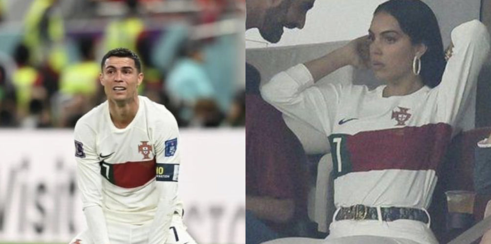 بعد إقصاء منتخب بلاده.. جورجينا تواسي حبيبها كريستيانو رونالدو (صورة)
