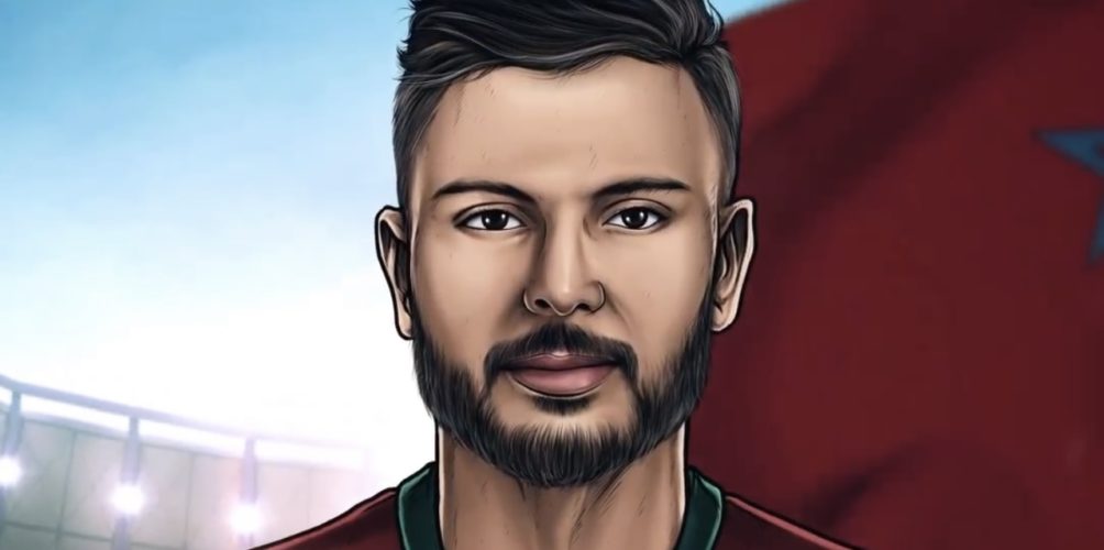 احتفاءً بأسود الأطلس.. حاتم عمور يُطلق نسخة جديدة من « ڤيڤا موروكو » (فيديو)