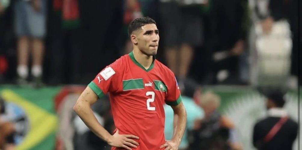 حكيمي: خرجنا برأس مرفوع… شكرا لكم جميعا لمساندتكم لنا