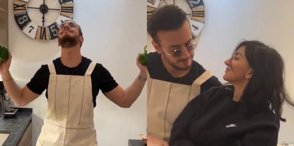 بدأت الأمور تعود إلى نصابها.. لمجرد يرقص ويستعرض مهاراته في الطبخ في أحدث ظهور له (فيديو)