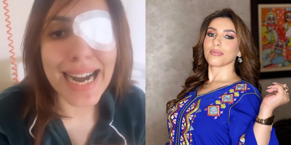 بسبب العدسات اللاصقة.. نقل سحر الصديقي إلى المستشفى (فيديو)