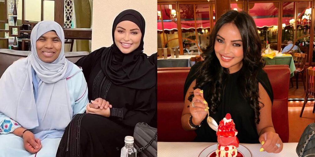 أثارت صورتها ضجة على مواقع التواصل الاجتماعي.. من تكون الفتاة التي ظهرت مع والدة حكيمي في مكة؟ (صور)