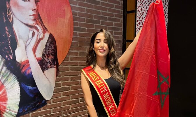 مصر.. المحامية جيهان حاجي تفوز بلقب ملكة جمال “Miss Elite Africa 23”