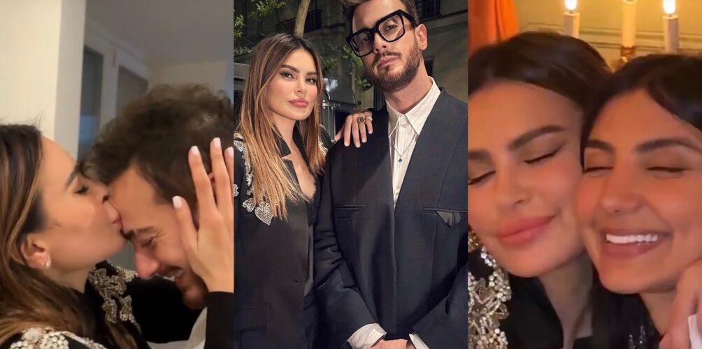 بحضور لمجرد وزوجته.. ميمي الأبيض تحتفل بعيد ميلادها (فيديو)