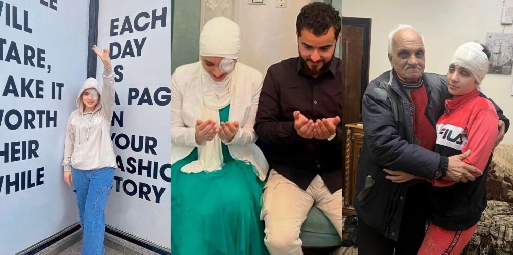 بعدما تخلى عنها خطيبها السابق بسبب فقدان إحدى عينيها.. البلوغر سارة محمد تعلن ارتباطها