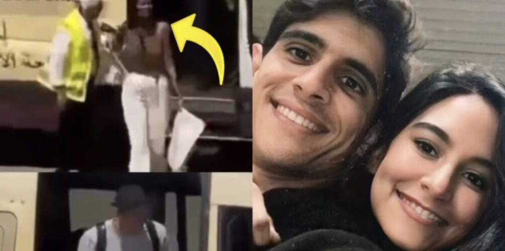 بعد إشاعة الانفصال.. الظهور الأول لياسين بونو وزوجته إيمان (فيديو)